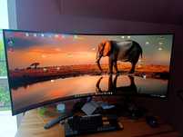 Monitor OLED, 4k, 45 cale, 240 Hz, HDR
