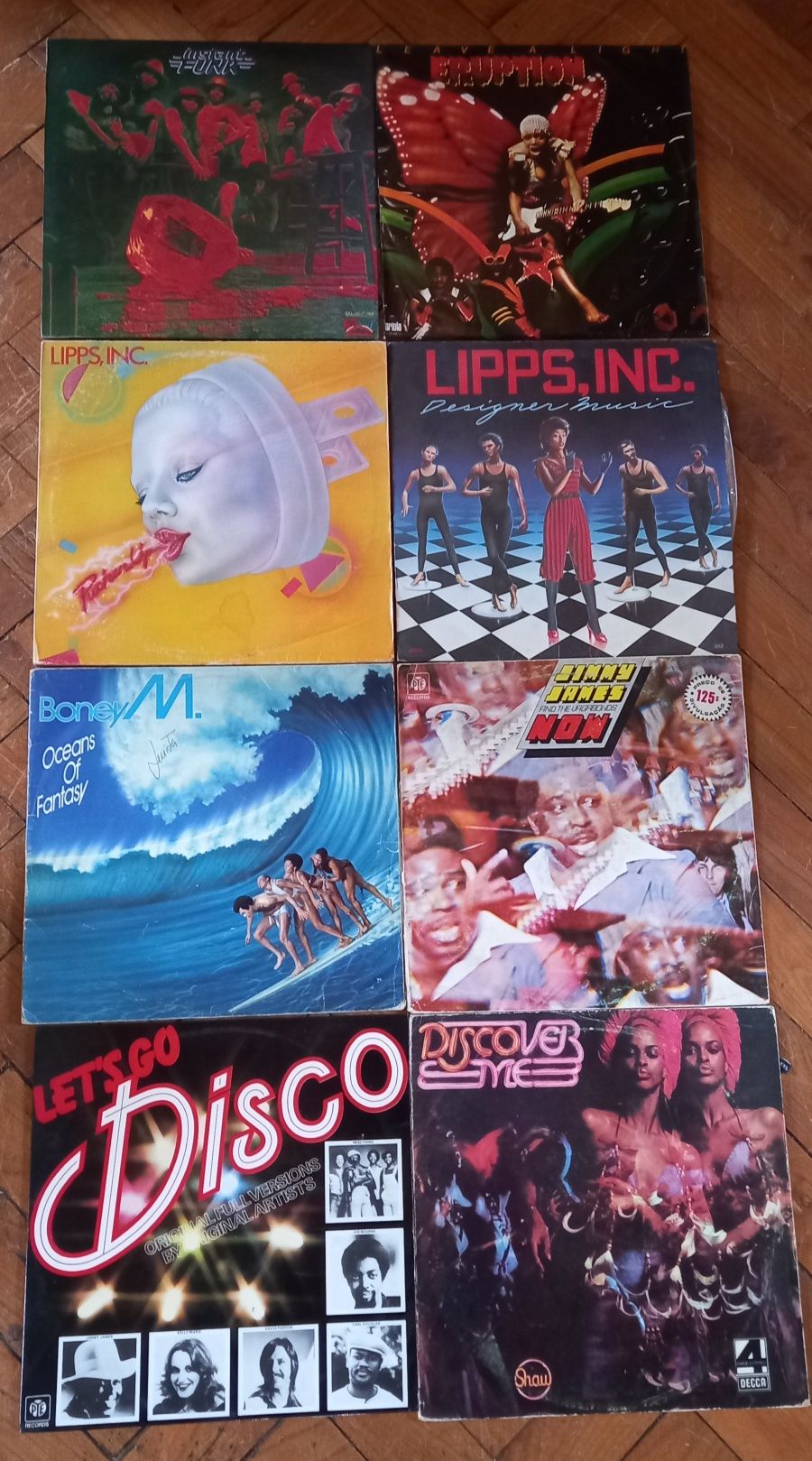 Varios LP's de Disco / Funk