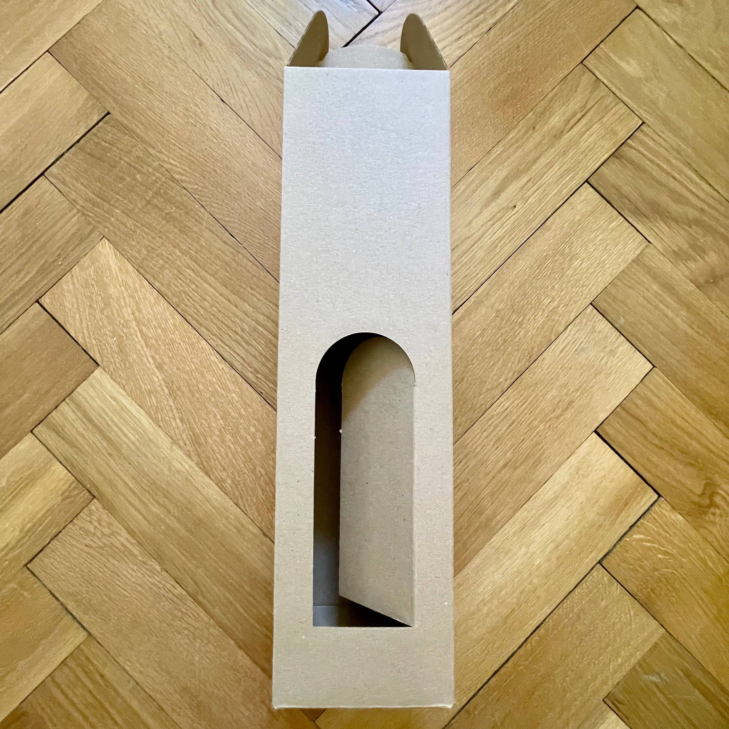 NOWE pudełka kartonowe na butelkę | 7,7x7,7x33,5 cm | 95 sztuk