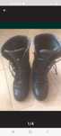 Botas militares usadas
