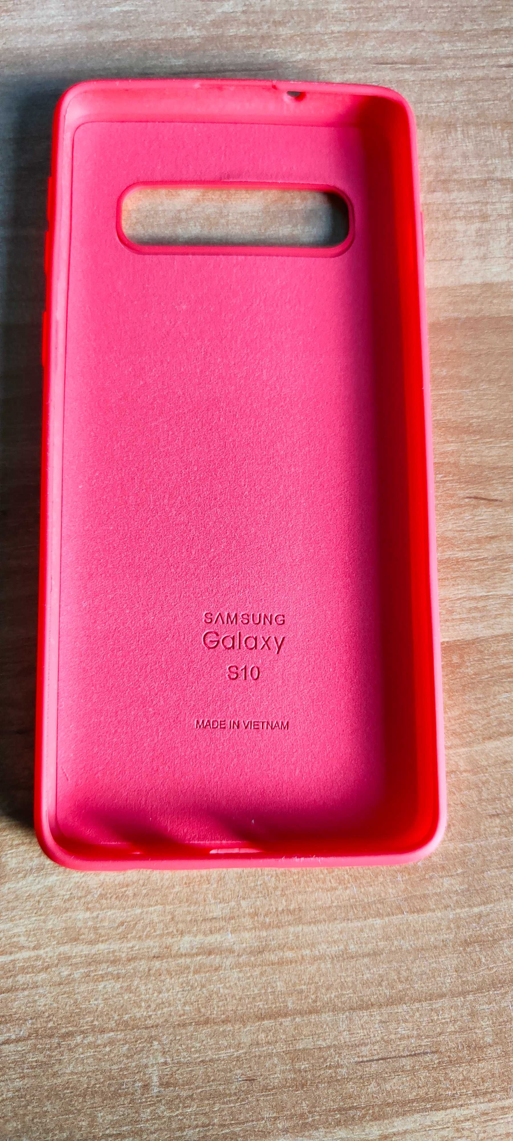 Etui/Case Galaxy S10-kolor czerwony-NOWE