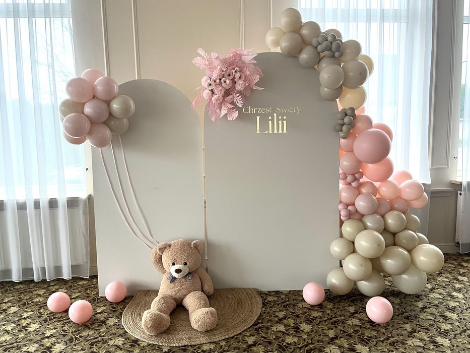 Wykonam dekorację ściankę balonową okolicznościową