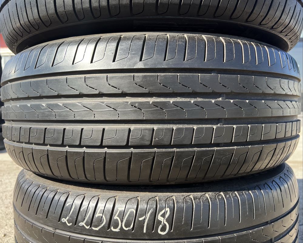 Шини 225/50/18 бу Pirelli, літня резина R18;Склад коліс;шини