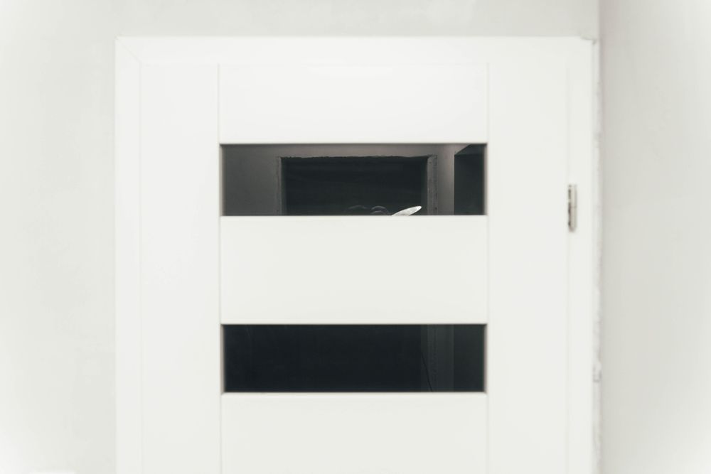 Drzwi łazienkowe z ościeżnicą