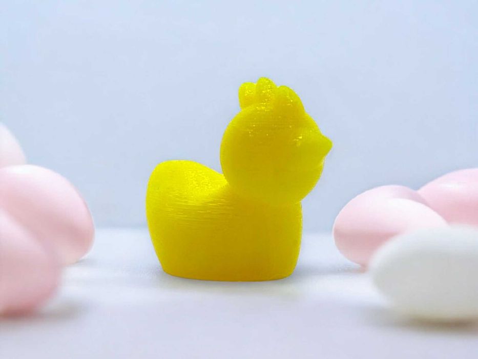 Mini Kurka Wielkanocna Ozdoba Świąteczna Figurka Kura Żółta