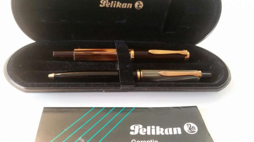 Conjunto Pelikan Caxa e Documentos