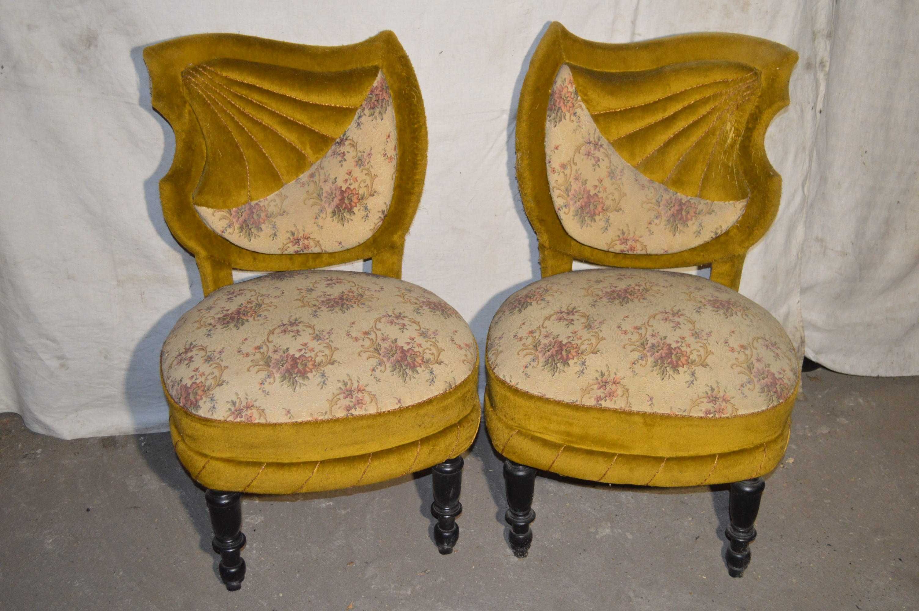 fotel  fotele retro vintage cena za 2 szt