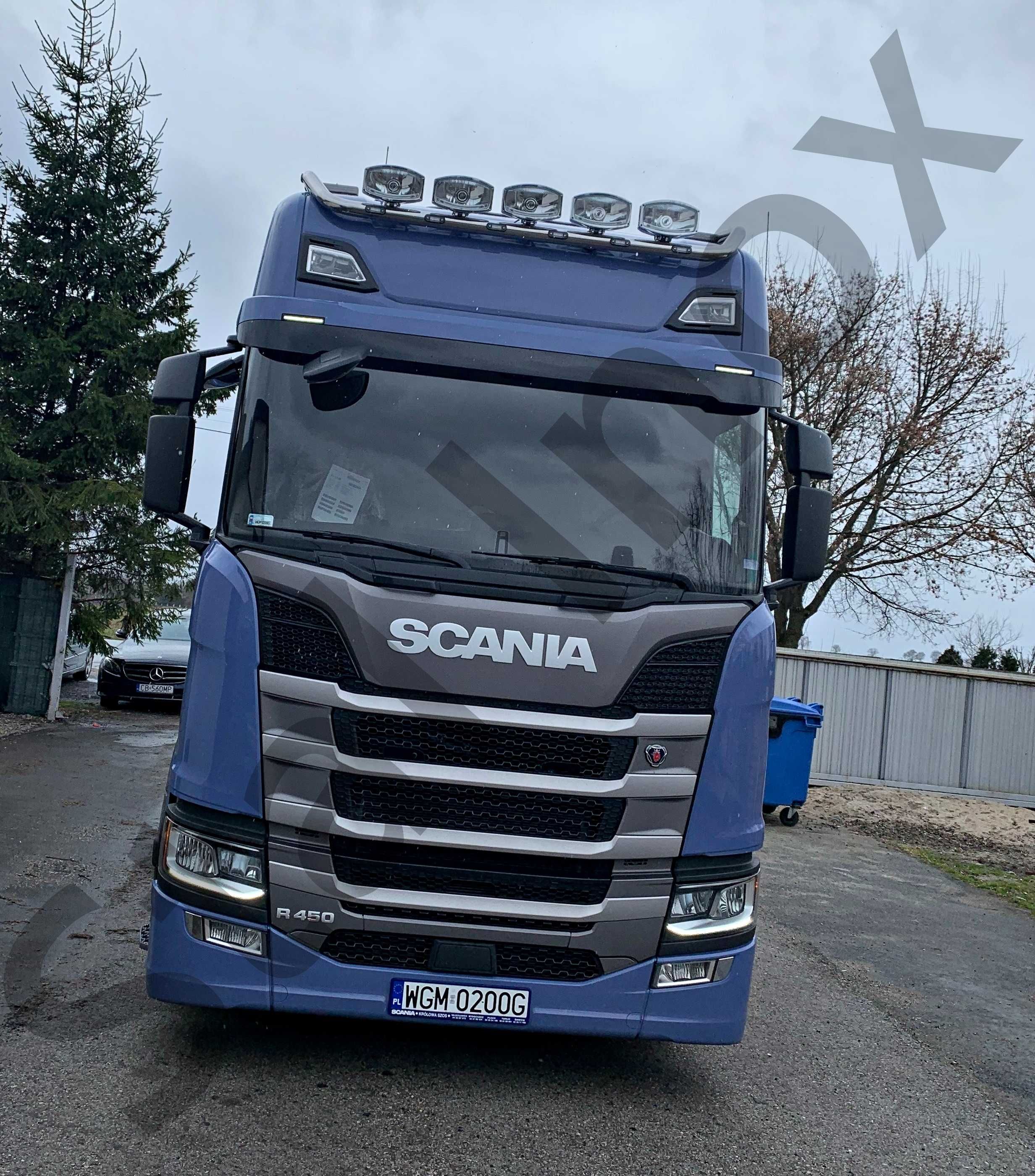 Orurowanie Górne SCANIA S / R Nowa, Oświetlenie LED, Halogeny