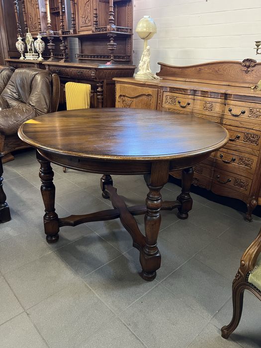 Dębowy stół okrągły/Rozkładany/Raty