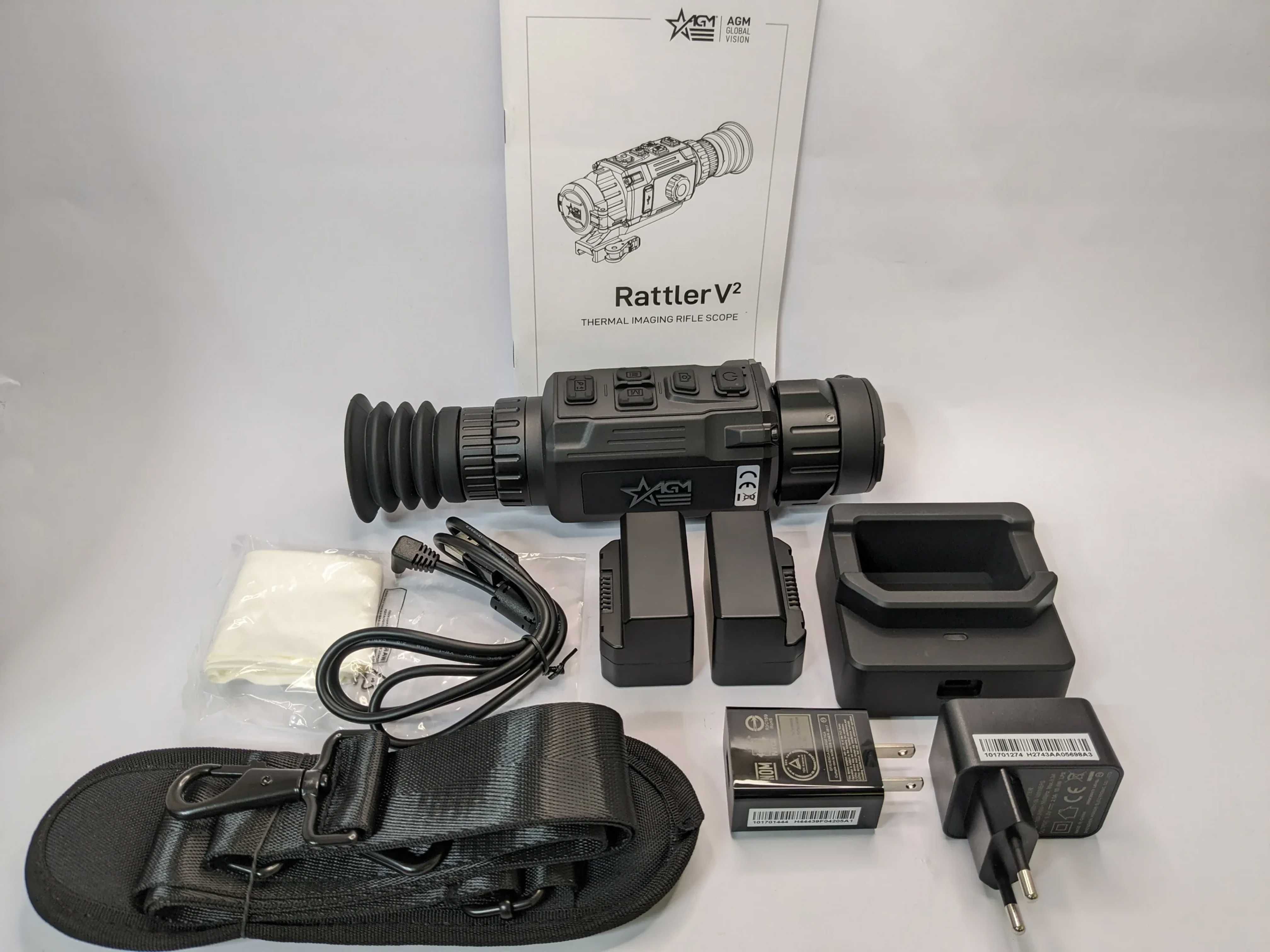 Тепловізор AGM Rattler V2 19-256 Тепловізійний Приціл