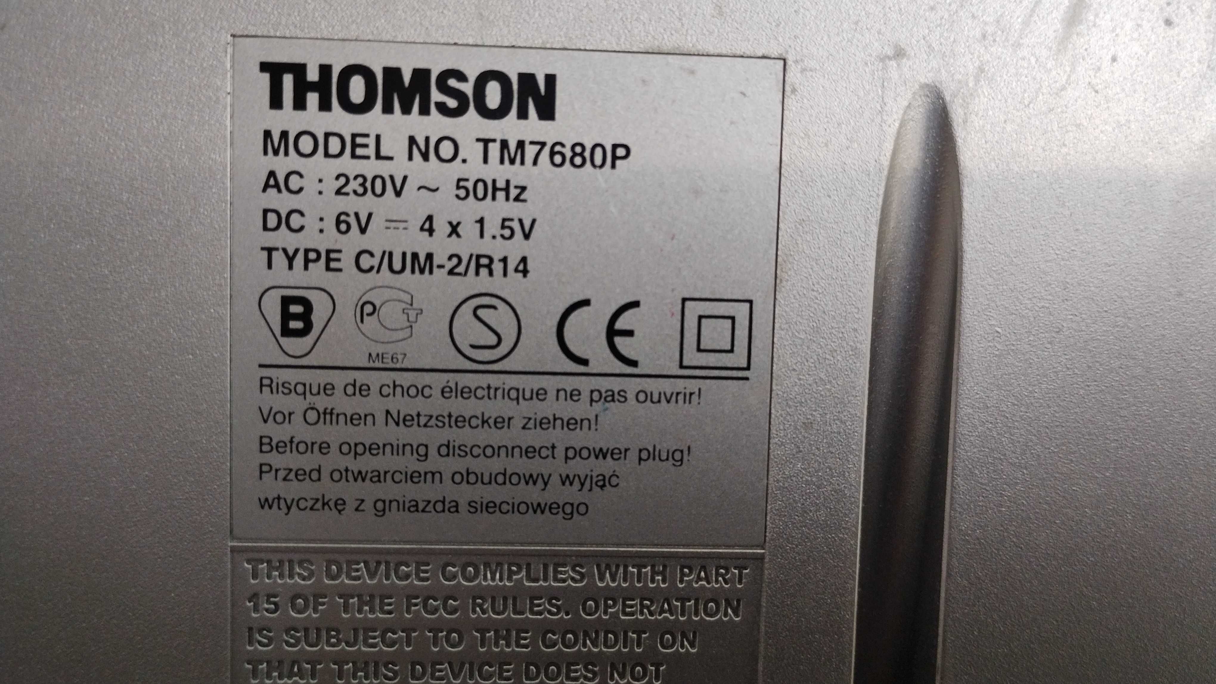 Radio-magnetofon Thompson TM7680P