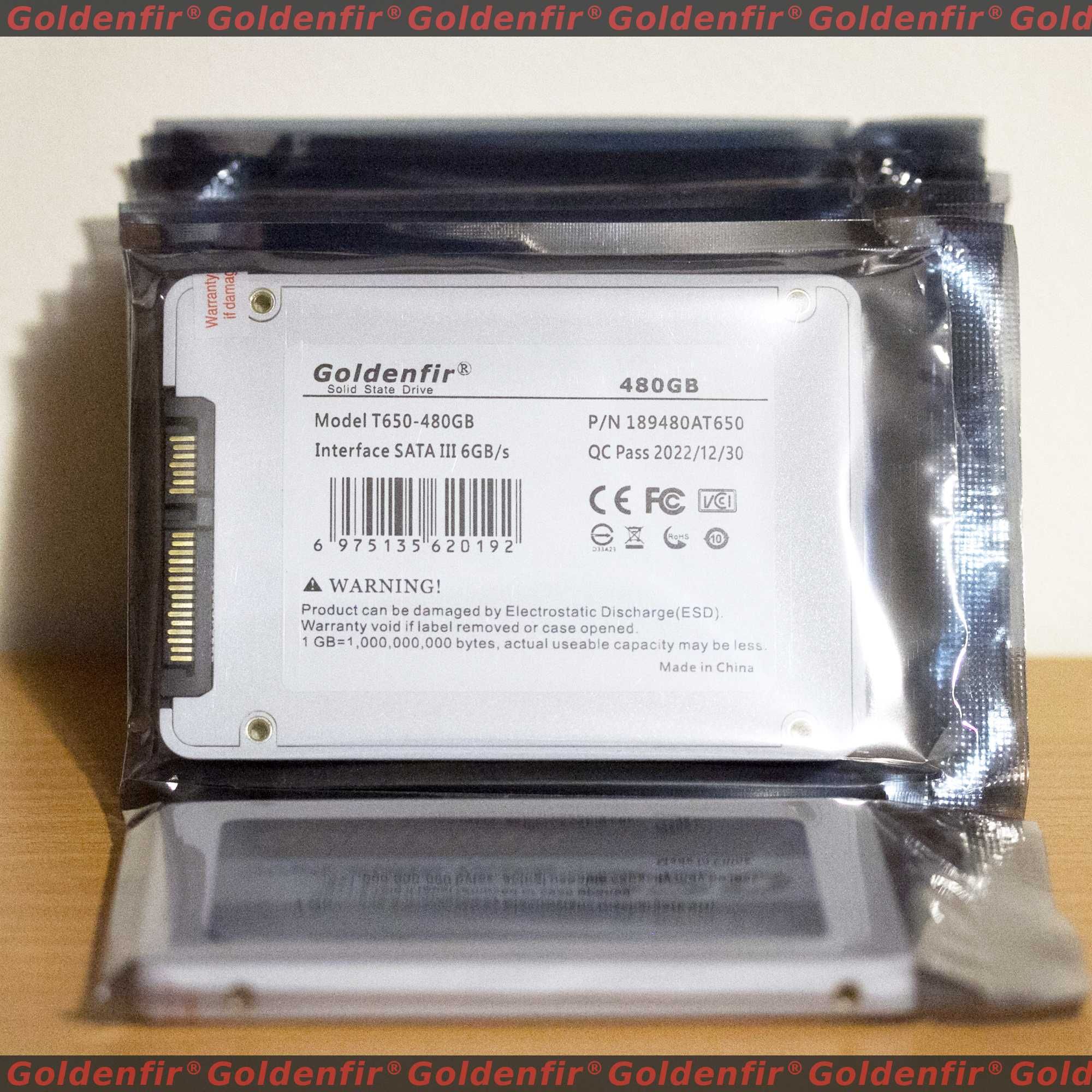 480Gb новий SSD Goldenfir