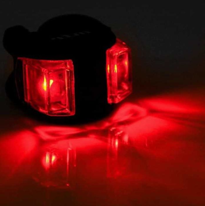 Zestaw lampek rowerowych małych