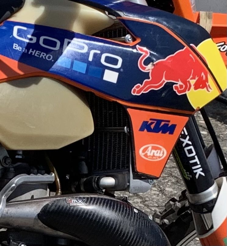 Troc Ktm 250 exc start eletrico matriculada