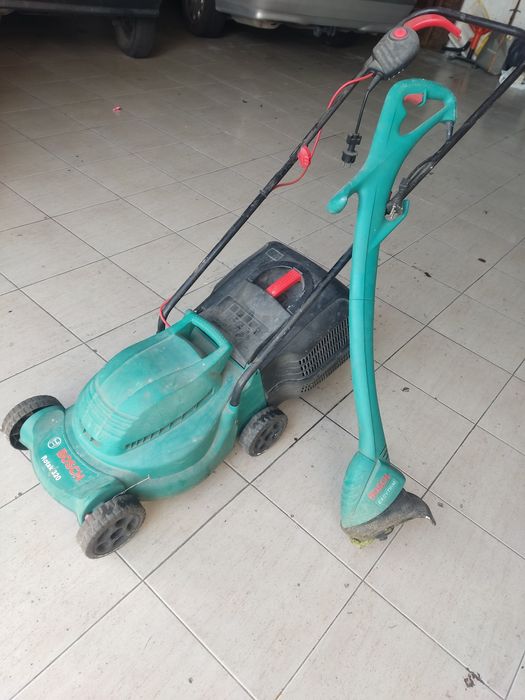 Corta relva e aparador de relva