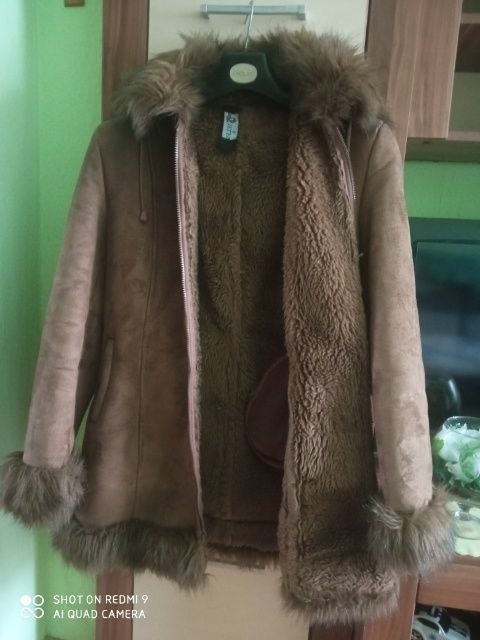 Kożuszek zimowy damski