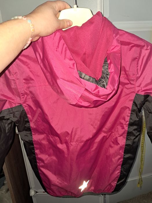 Różowa kurteczka dla dziewczynki Crivit 122/128