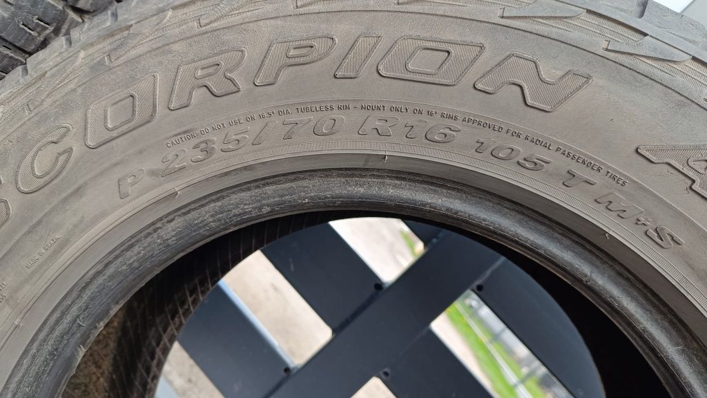 Opony ATR Pirelli Scorpion 235/70/16