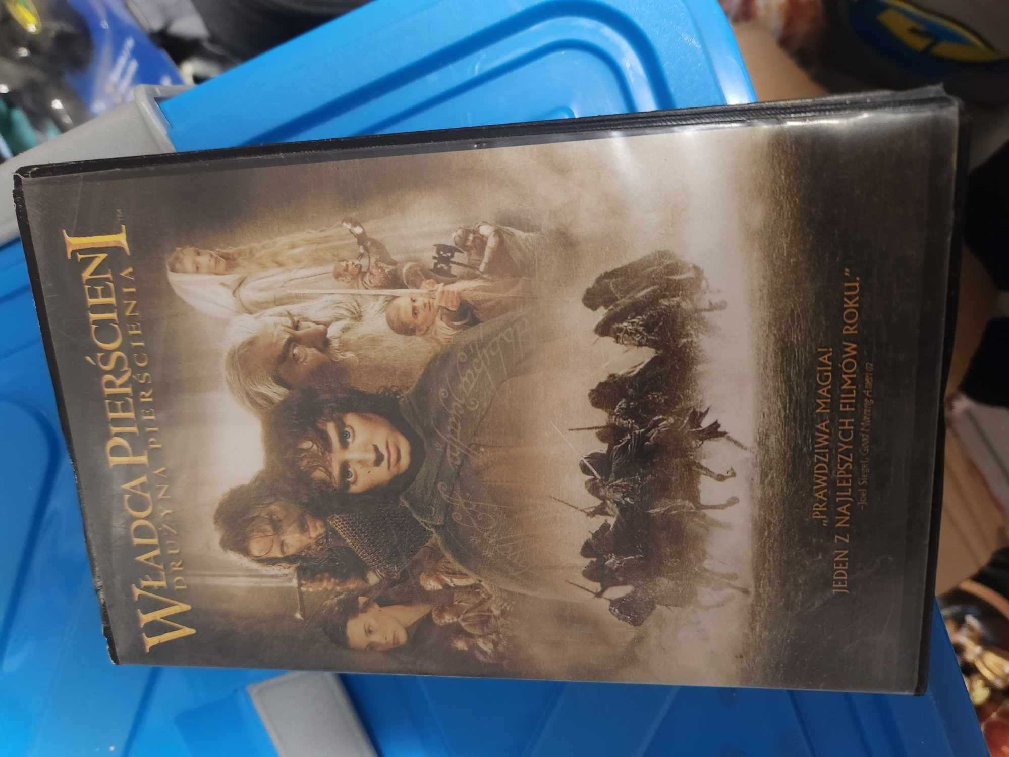 Władca pierścieni film kaseta VHS