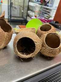 Domki z kokosa naturalne