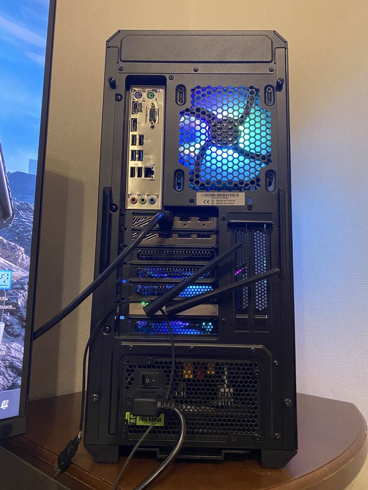 Игровой ПК, RTX 3070ti, i5 10600, 32gb, 1.5 TB, Wifi-Bluetooth