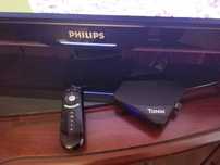 TVBox Tanix TX3 Max + Fly Air Mouse T2 + TV LCD Philips 37 PFL7603D/10