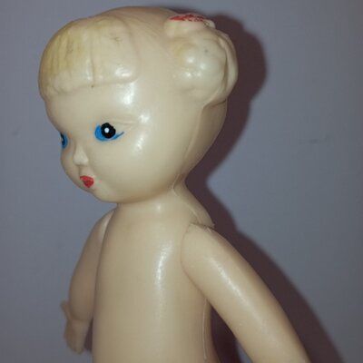 Кукла рельефка с баранками Сморгон охк лялька СССР