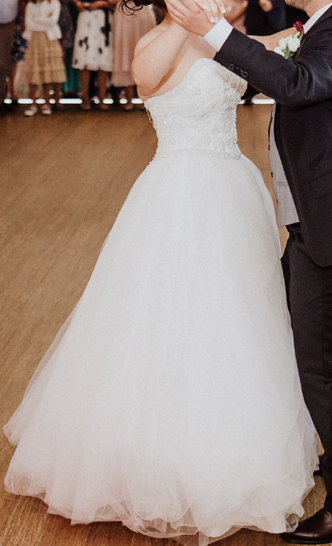 Suknia ślubna biała księżniczka 36 38