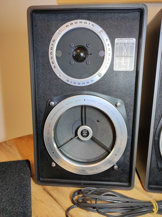 GRUNDIG Super Hifi Box 450 professional – wybitne niemieckie monitorki