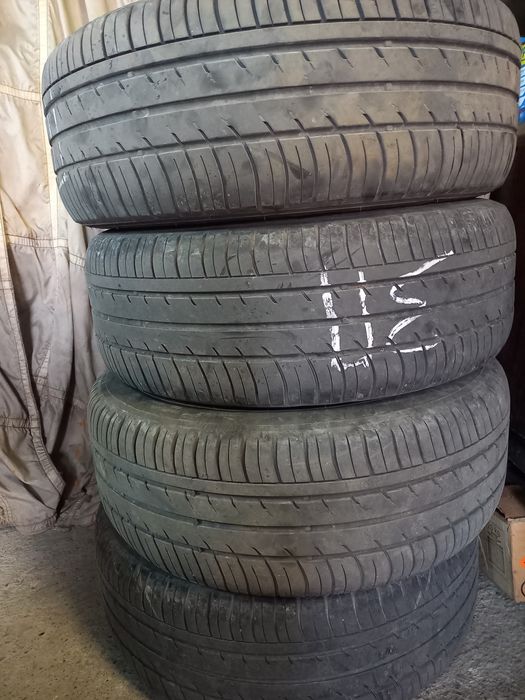 Титани 114.3х5х16 з шинами 215х60х16