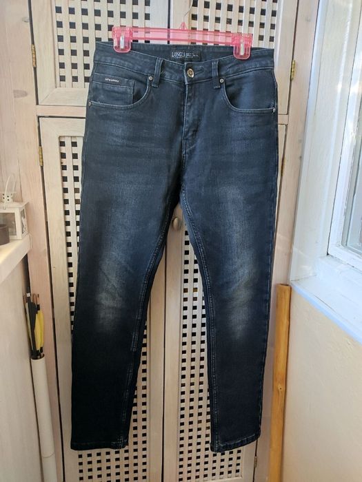 Джинсові штани зимові