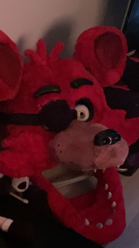 Foxy FNAF cosplay/fursuit