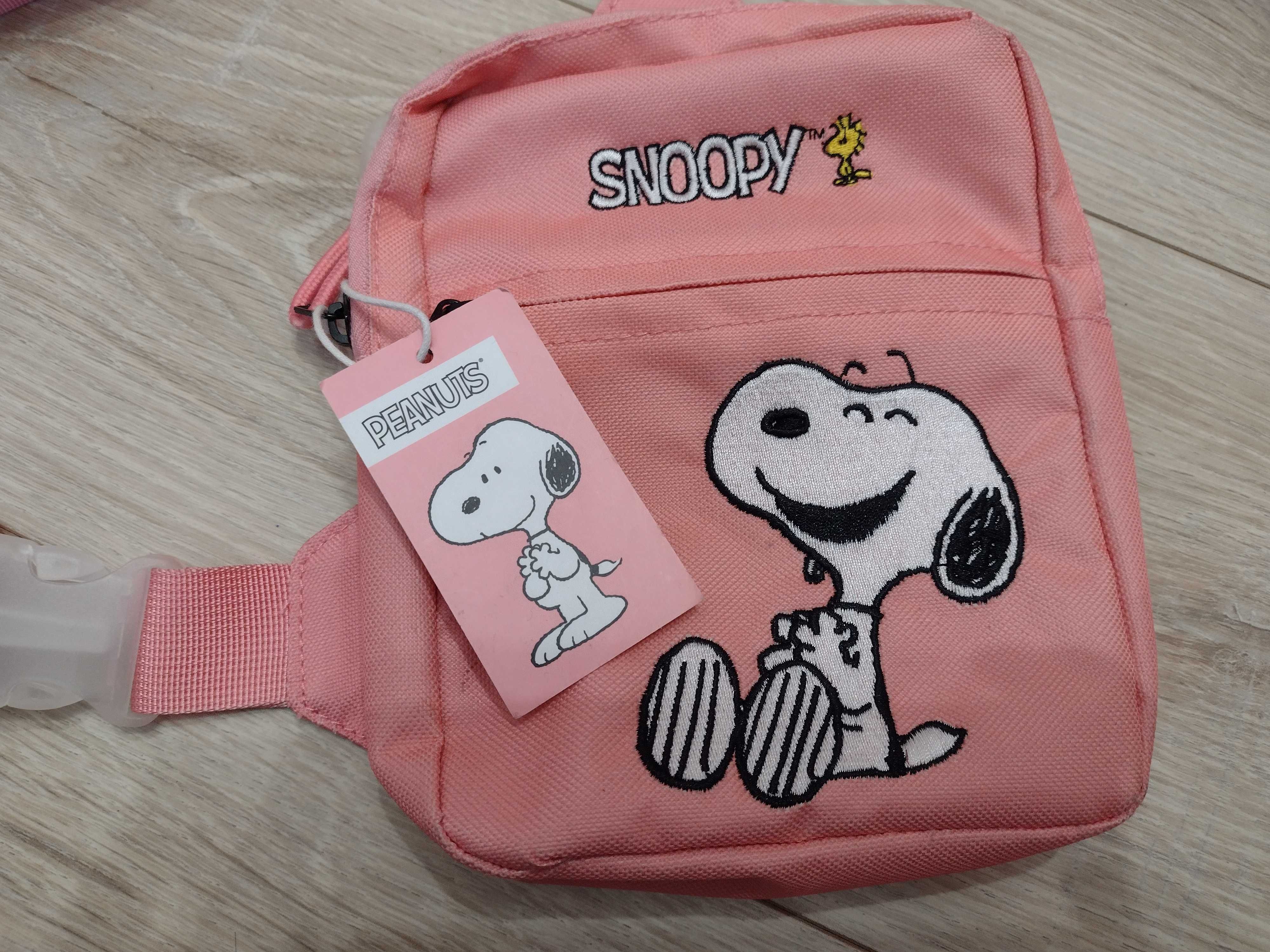 Torebka Snoopy na jedno ramię dla dziewczynki