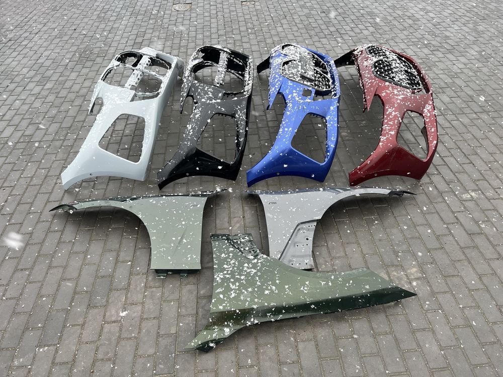 Бампер BMW G22 G23 G24 G26 М пакет крило крила крыло БМВ Г22 23 Г24 26