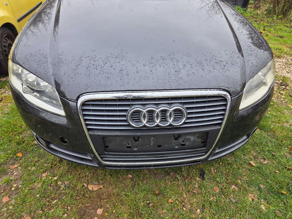 Audi A4 B7 zderzak maska błotnik LZ7L drzwi lampa szyba pas lusterko