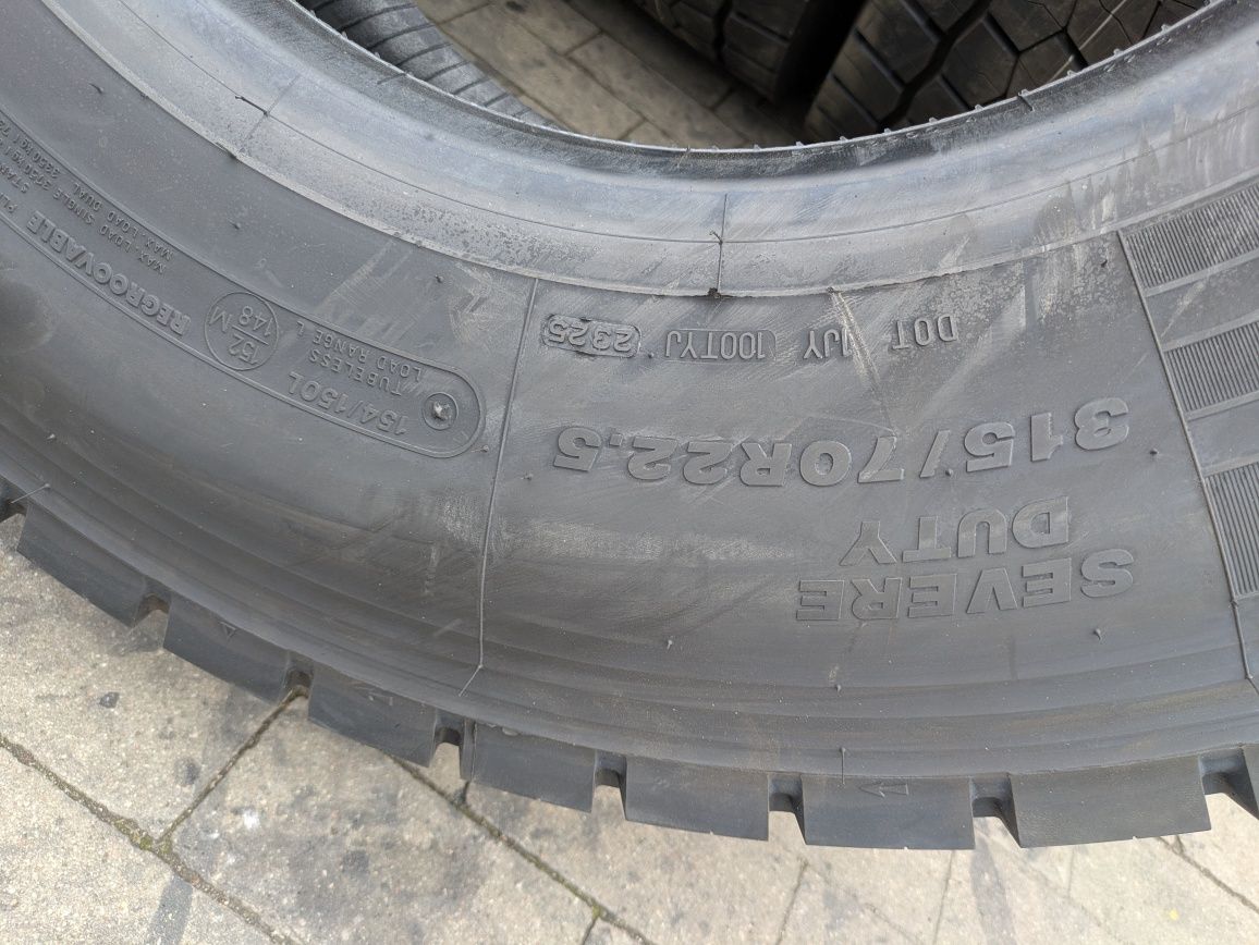 Bridgestone Duravis R-DRIVE 002 315/70 R22.5 nowe opony napędowe