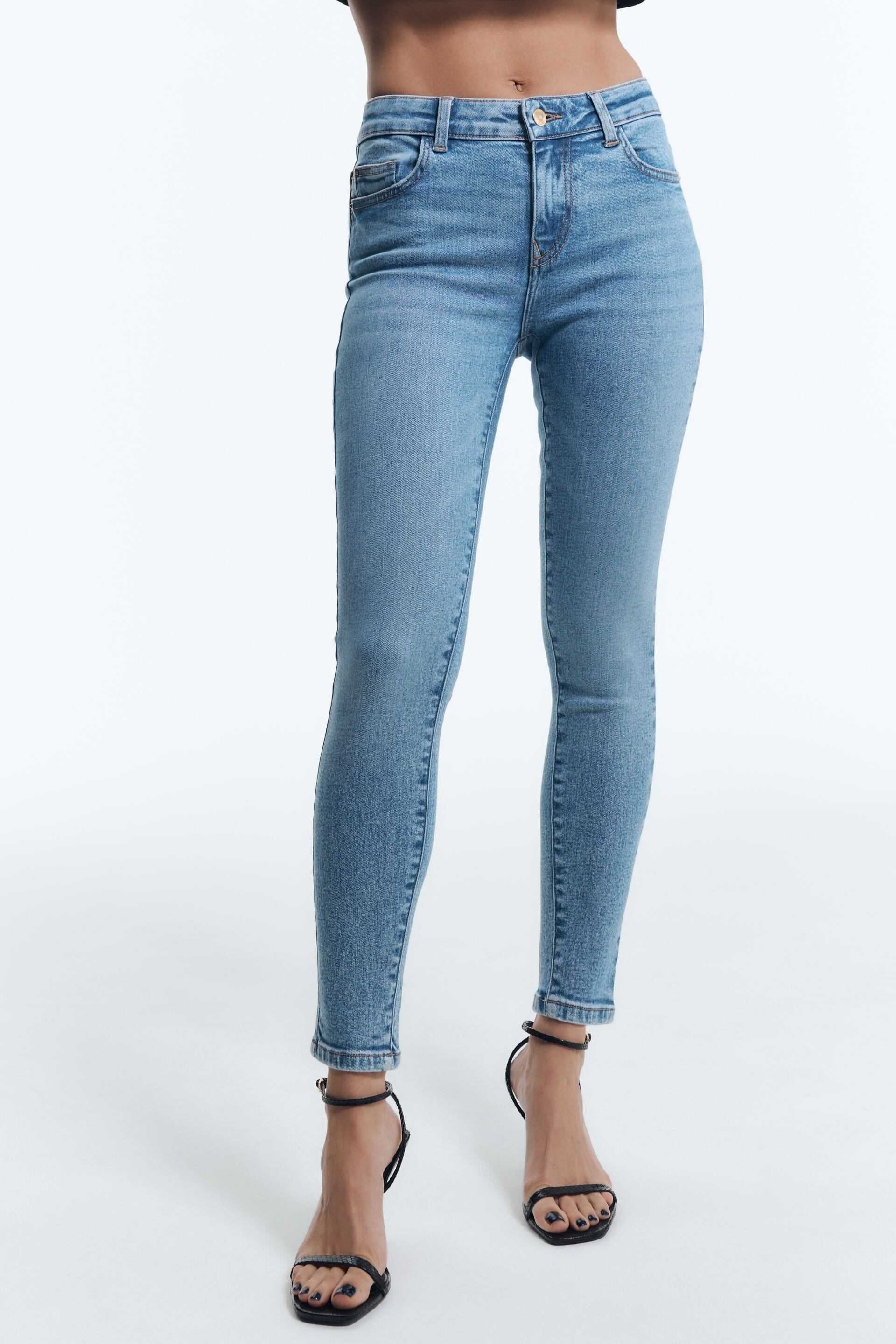 Скинни zara skinny джинсы джинси жіночі скінні 34