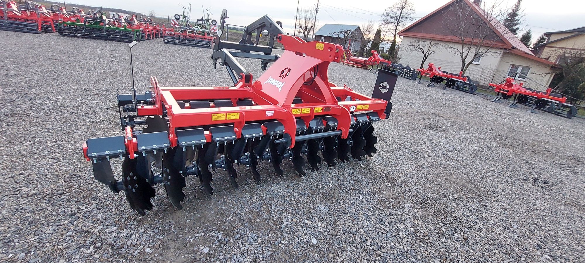 Agregat uprawowo-siewny talerzowy Janpol Uni-tech 2.5m 2.7m 3m 2025r