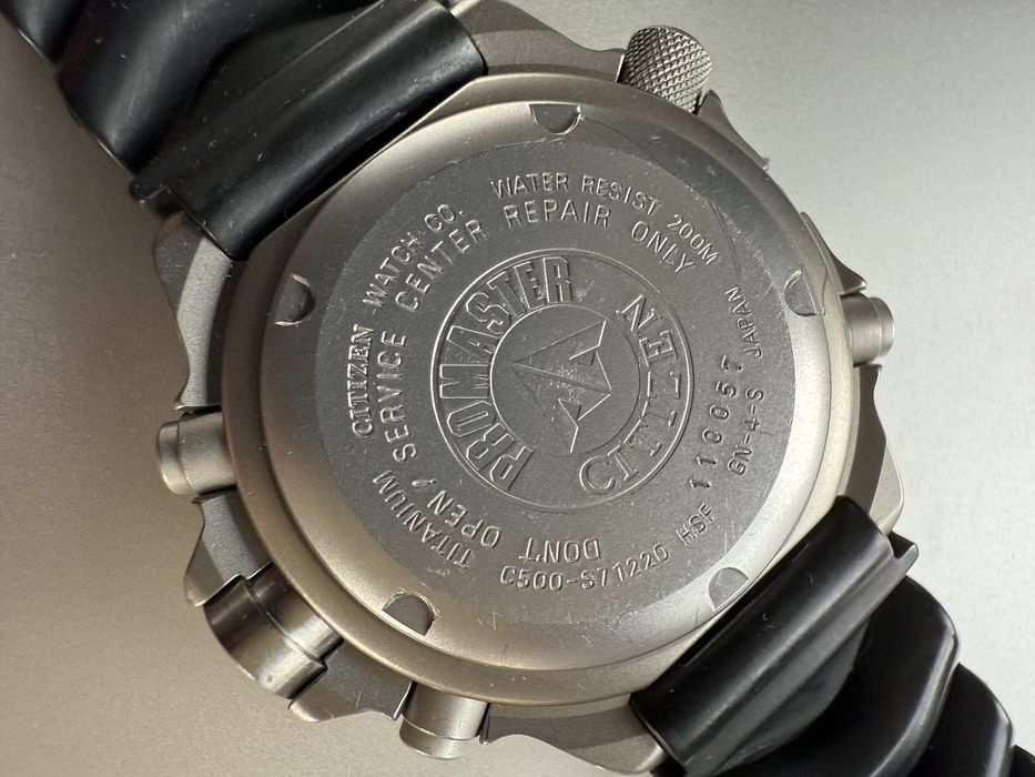 Zegarek Citizen JP1031-00E Aqualand Titanium