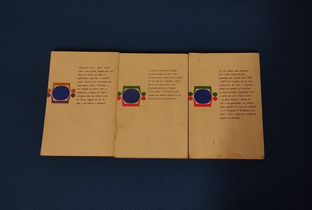 Livros RTP - 3 livros diversos
