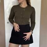 sweterek khaki h&m