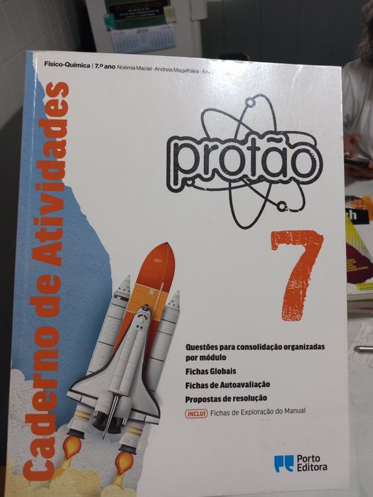 Caderno de atividades fisico-quimica 7°ano