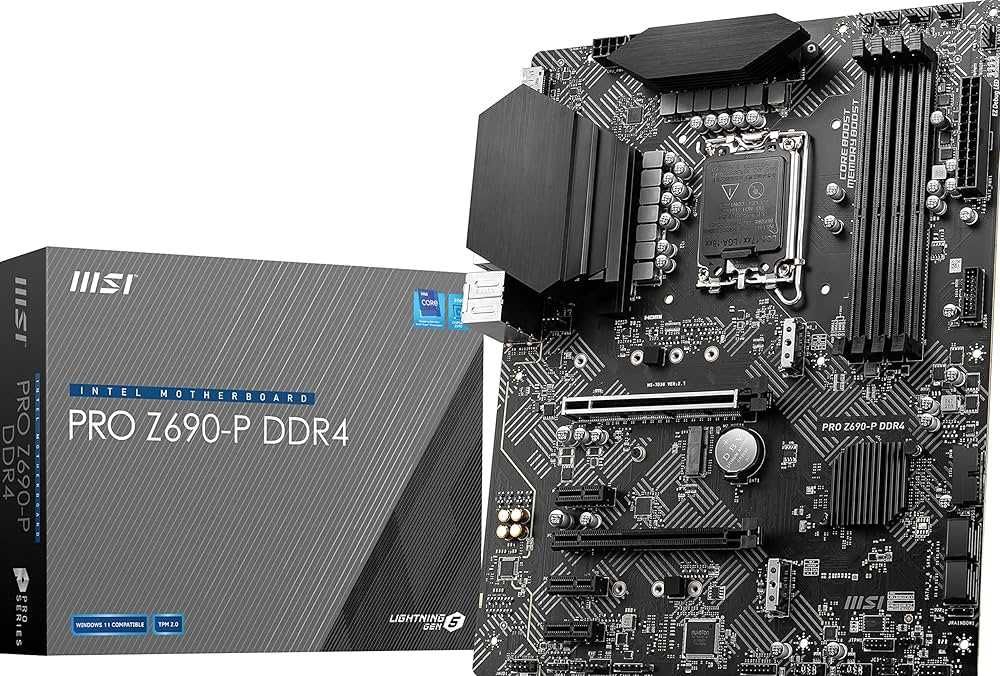 I9 12900K MSI PRO Z690-A DDR4 3600Mhz CHŁODZENIE AIO 360
