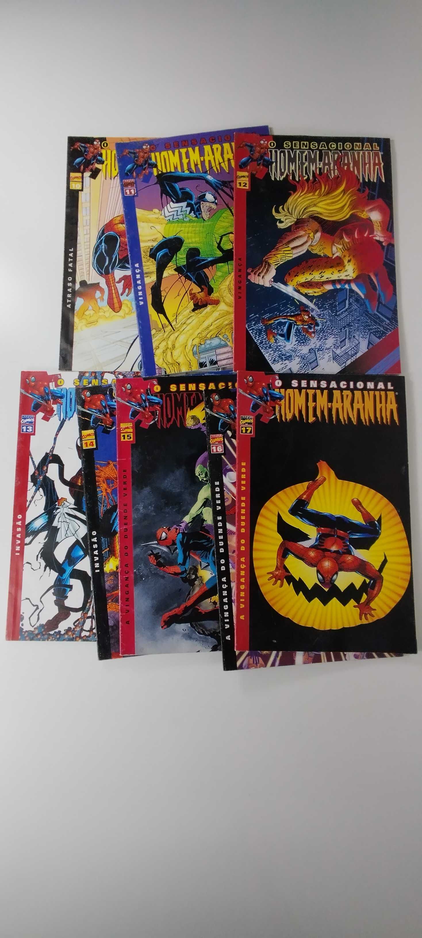 12 BD O Sensacional Homem Aranha N7-8 e N10-19