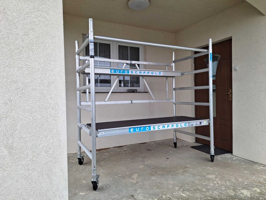Rusztowanie aluminiowe EUROSCAFFOLD K2 3,00m 90x190x3m robocze.