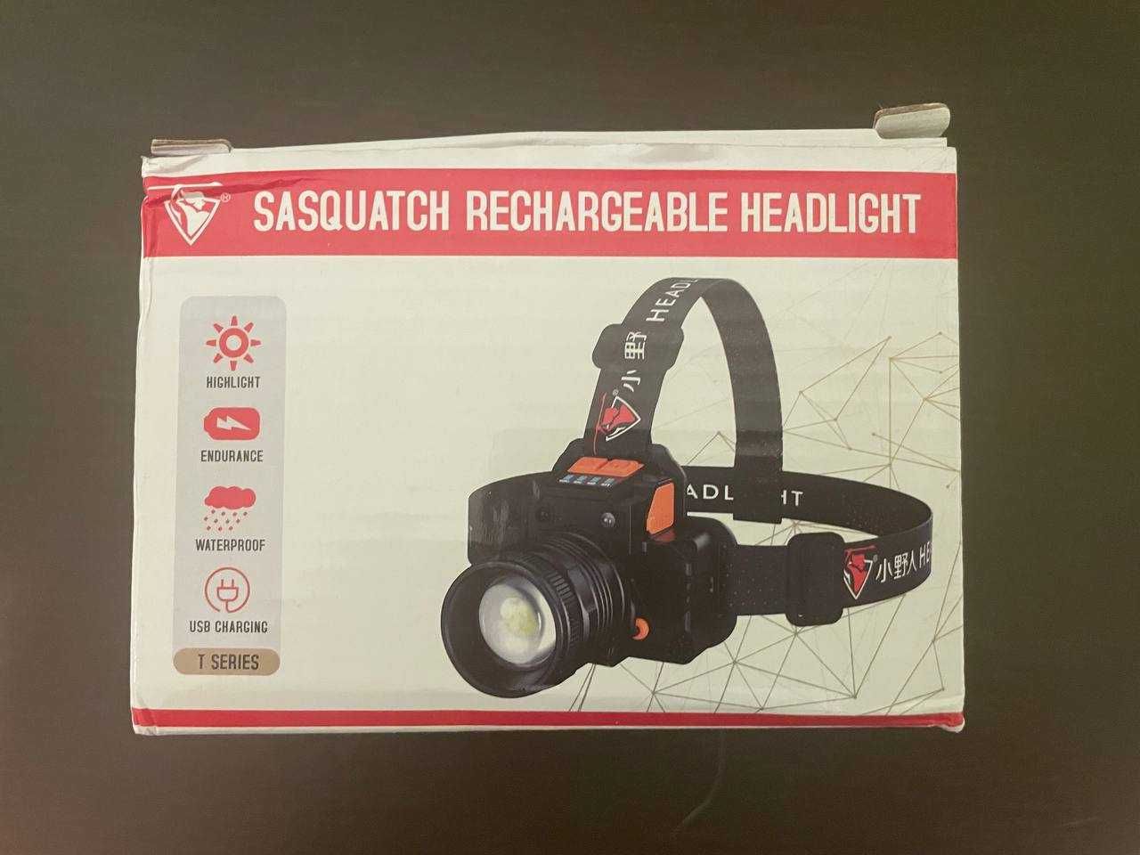 продам налобний ліхтарик (фонарик) SASQUATCH T50 ZOOM