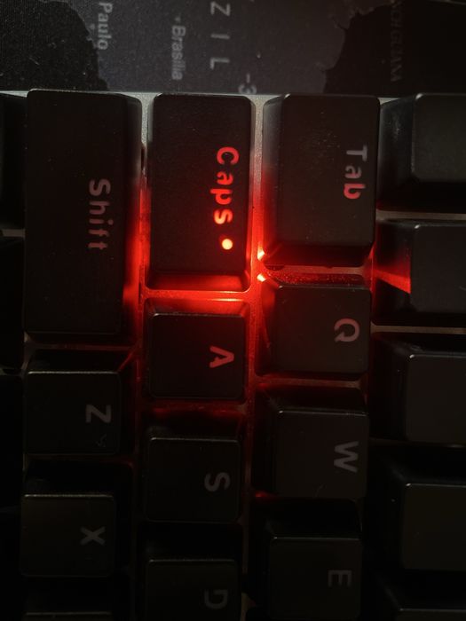 Ajazz AK33 Layout US-ANSI Blue Switches (Teclado Mecânico)