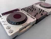 Konsola Dj Djska Pioneer DJM 400 2 x CDJ 800 mk2 Case Mp3