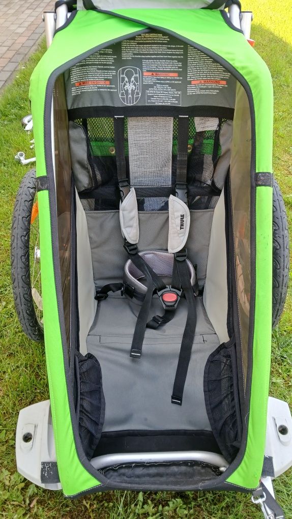Przyczepka rowerowa Thule Chariot Cheetah 2w1 wózek dziecięcy