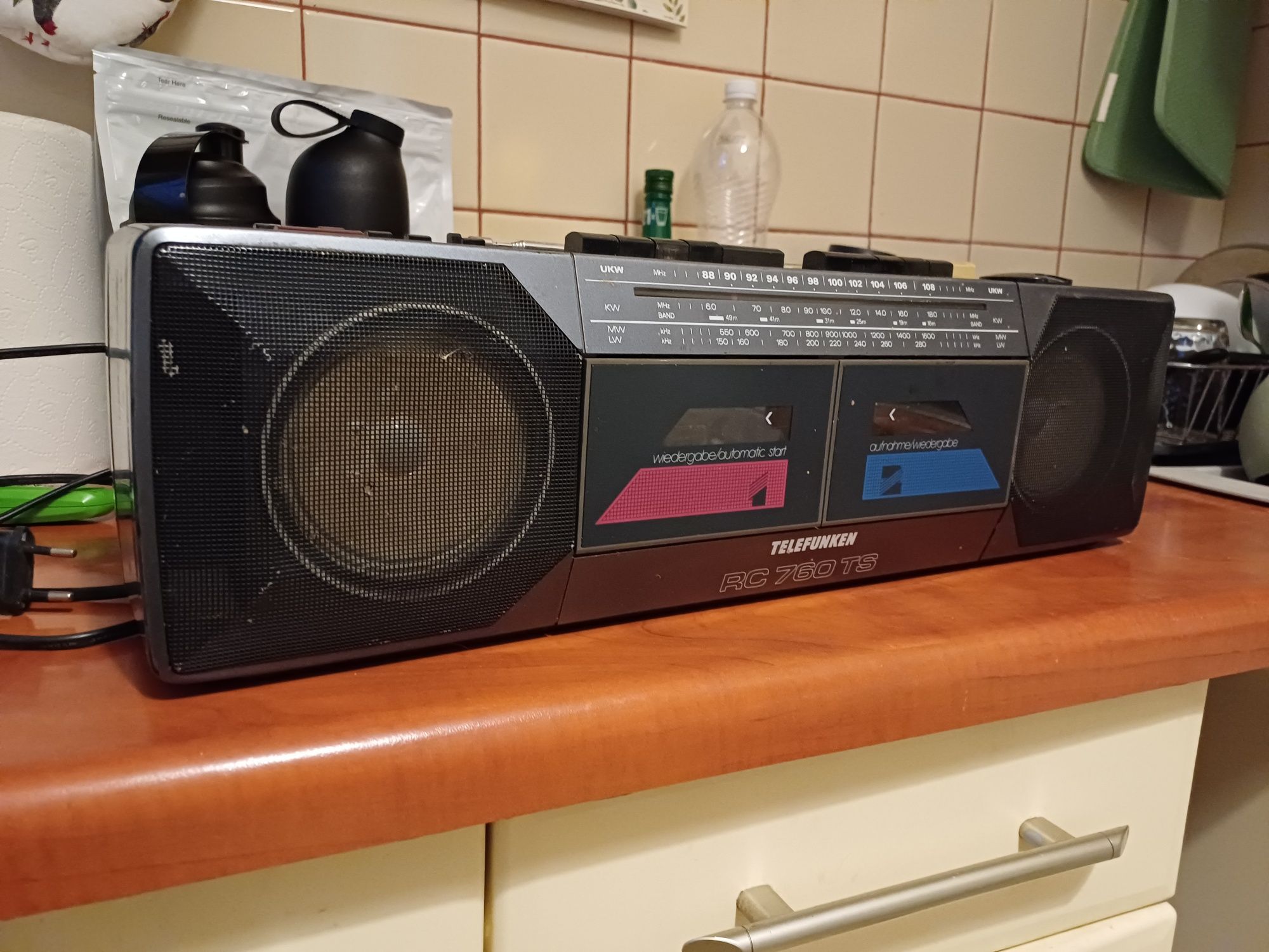 Radiomagnetofon Telefunken RC 760 TS